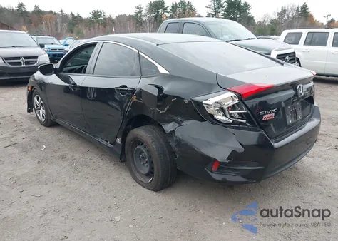 2018 Honda Civic Lx z USA, uszkodzony, nr VIN 19XFC2E52JE032832